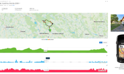 Hodinky a cyklopočítač jako úschovna zážitků